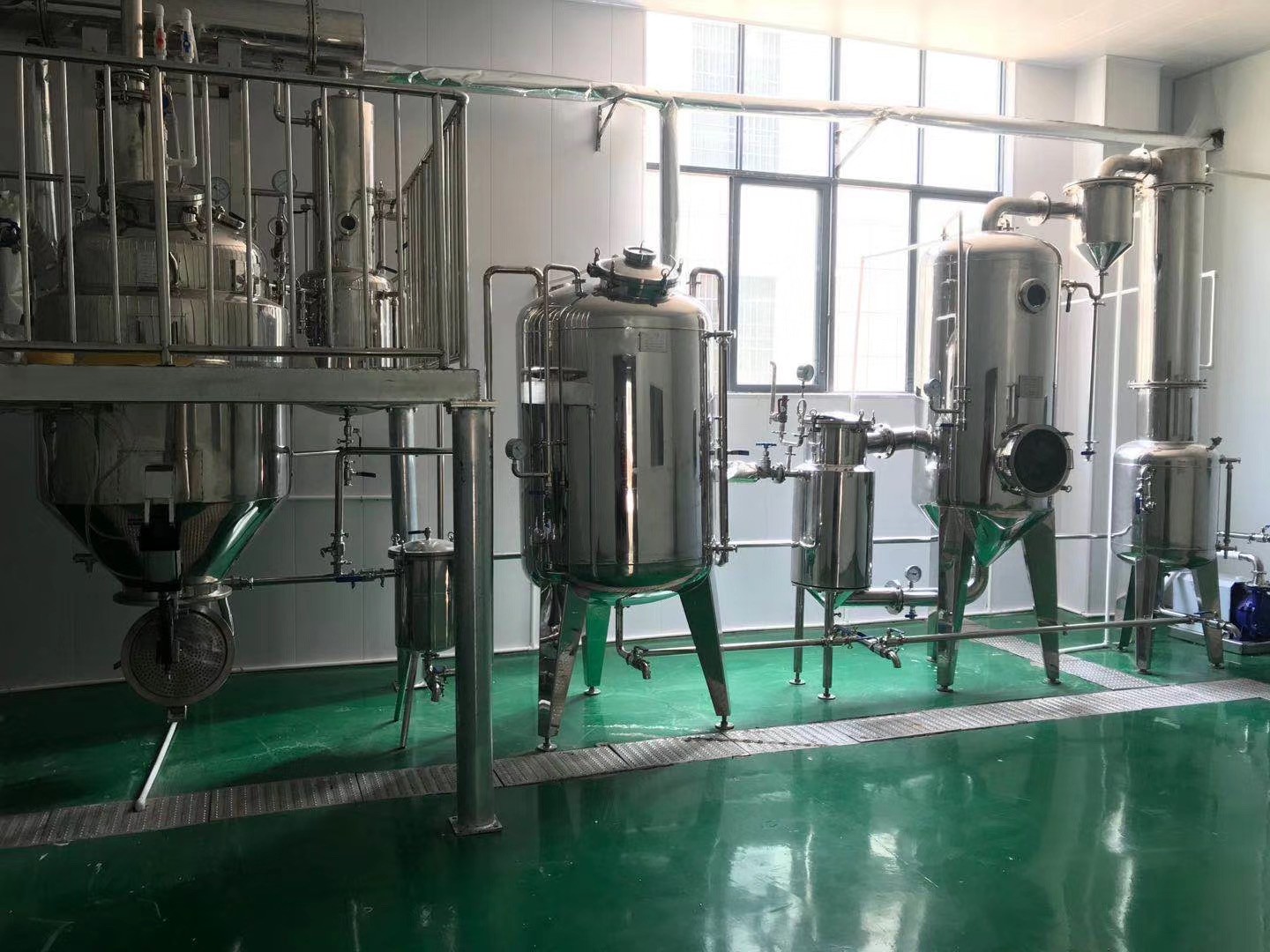 黄精提取物的亚美体育在线官网 小型中试生产线